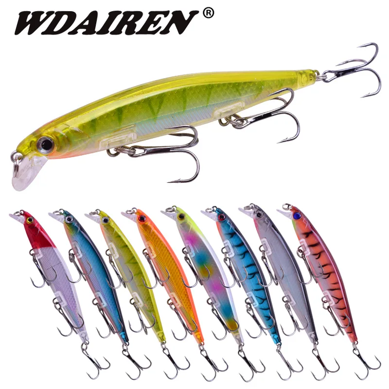 

1Pcs Minnow Fishing Lures Wobbler Swimbait for Carp Fishing Crankbaits Iscas Artificiais Hard Baits Pesca Leurre Jerkbait