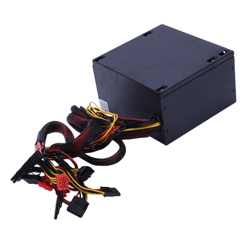 170 260V Max 600W Power Supply Psu Pfc Silent Fan 24Pin 12V Pc Computer Sata Gaming 5