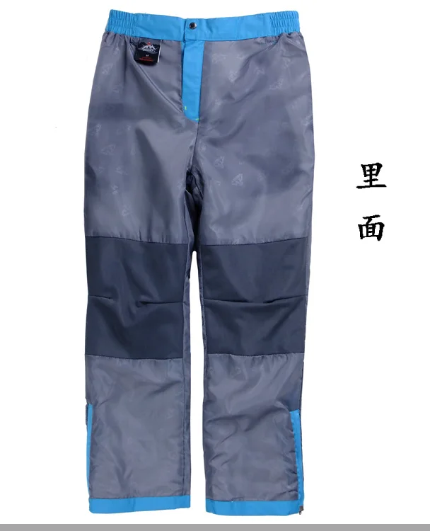 Детские зимние лыжные штаны водонепроницаемые ветрозащитные дышащие брюки для сноуборда верхняя одежда для мальчиков 8 10 12 13 лет