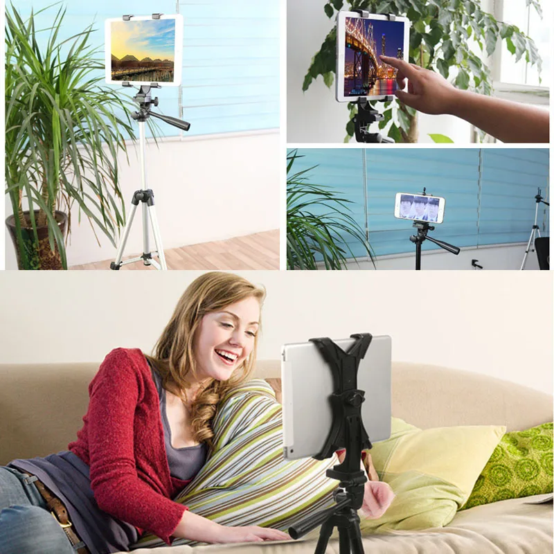 

Auminum Camera Tripod Stand Light Weight Adjustable Cell Phone Tripod XJ66