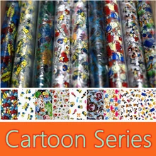 0,5 m широкая мультяшная серия переводная вода печатная пленка Аква пленка для мотоцикла/автомобиля/домашнего украшения пленка для иммерсионной печати