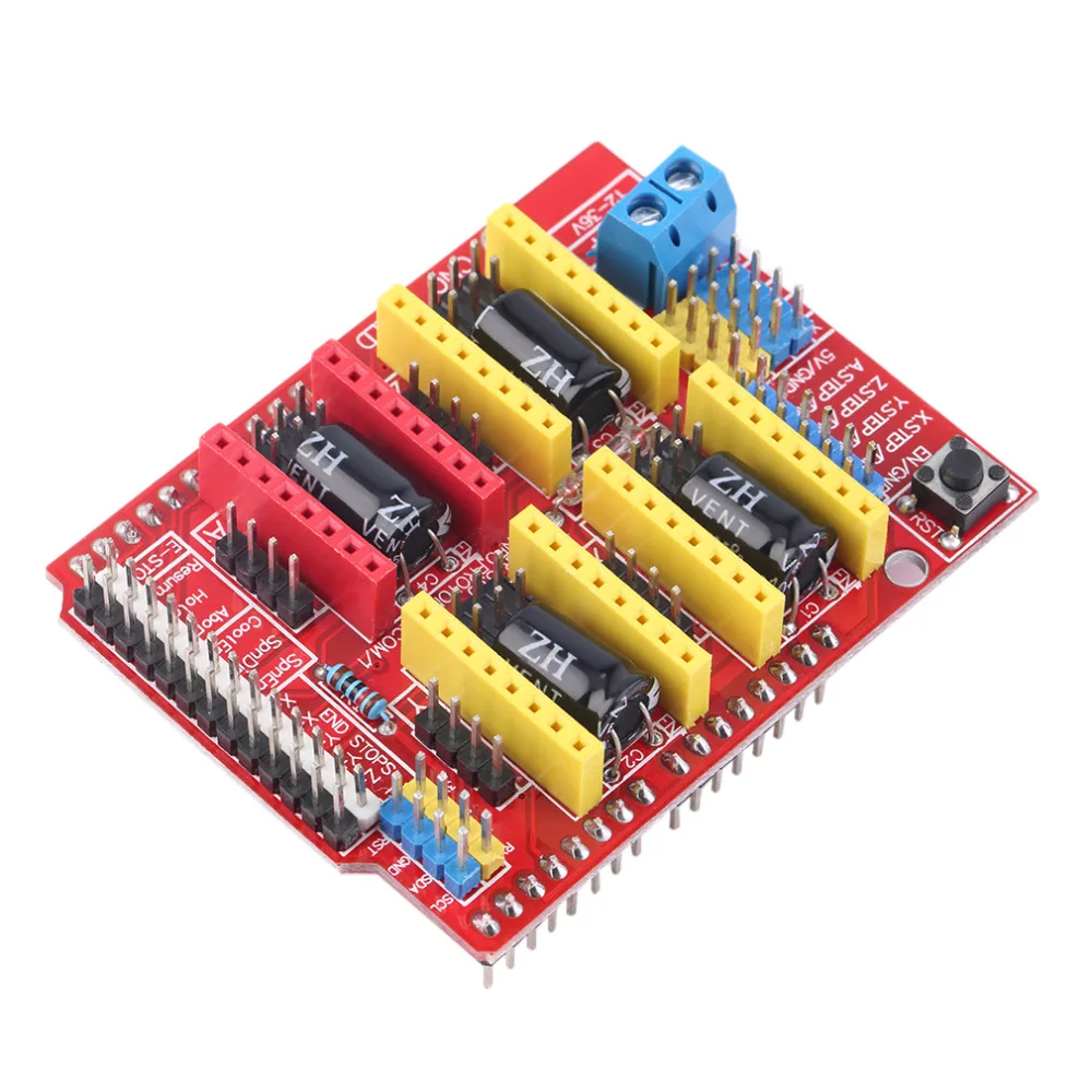 

V3 Engraver 3D Printer CNC Shield Expansion Board A4988 Driver For Arduino Wholesale Store