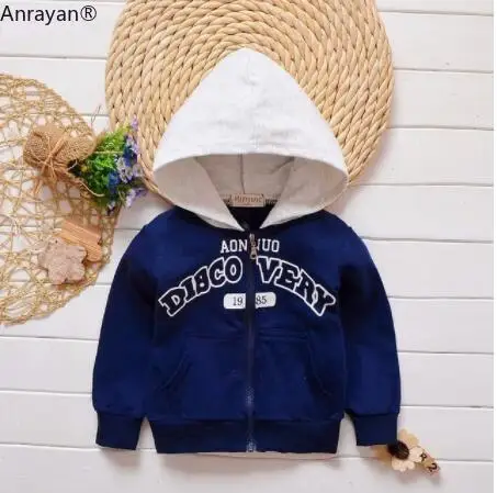 

2019 New Spring Autumn Baby Boys Girls Clothes Cotton Hooded Sweatshirt Children's Kids Casual Sportswear Infant TOP Clothing