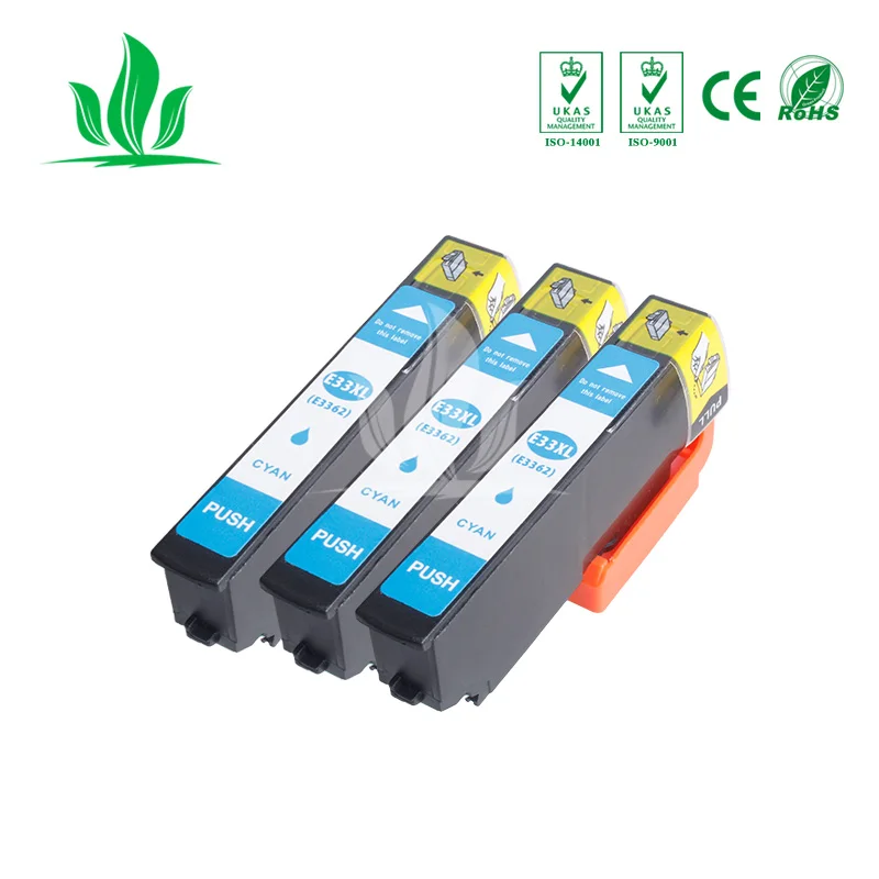 3351XL 3 шт. совместимый чернильный картридж для принтера Epson XP-900 XP-530 XP-630 XP-830 XP-635 XP-540