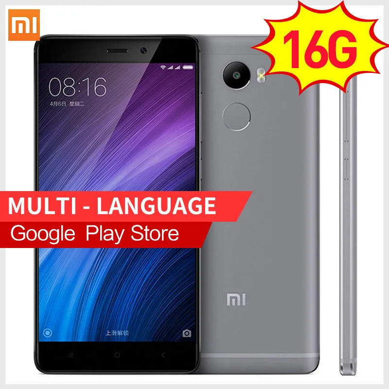 Xiaomi Redmi 4 Snapdragon 430 5.0 Inch 2GB RAM 16GB ROM 4100mAh 13.0MP Redmi4 Mobile Phones