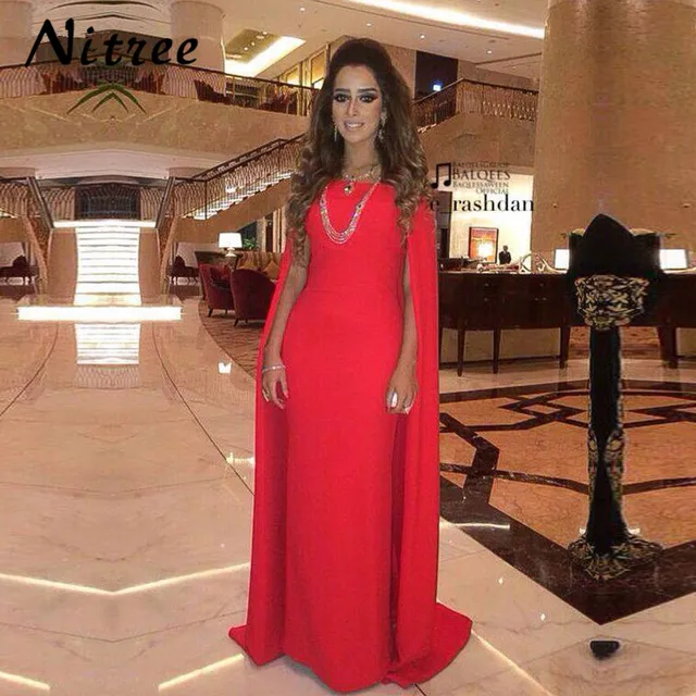 Aliexpress.com : Buy Fashion Saudi Arabic Dubai Kaftan Long Red Muslim ...