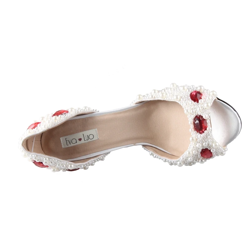 ivory Schuhe Orange Brauthochzeitsschuhe Pumpen Frauen purple fuchsia turquoise emerald Heel champagne Green dark Blue High lavender Green Weiß Chs570 Nach royal Color navy silver customized Any pink peach mint Kristall gold white Perle yellow Blue red Blue aqua And Red Maß Kleid X80wxPSq7n