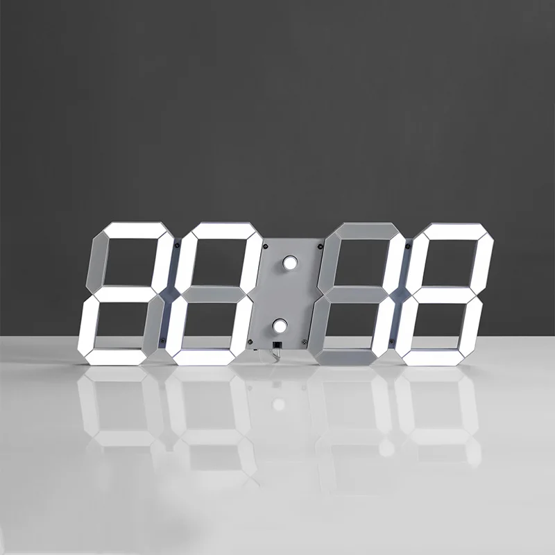 

Multifunctional Remote Control LED Digital Wall Clock with Countdown Timer Temperature Date Hogard