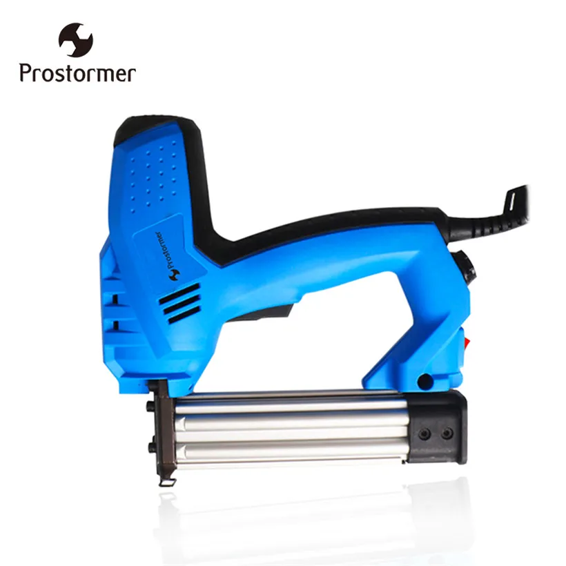 

Prostormer 2000W Electric Nail Gun Straighting Nailer Strapler For Woodworking Power Tools D40