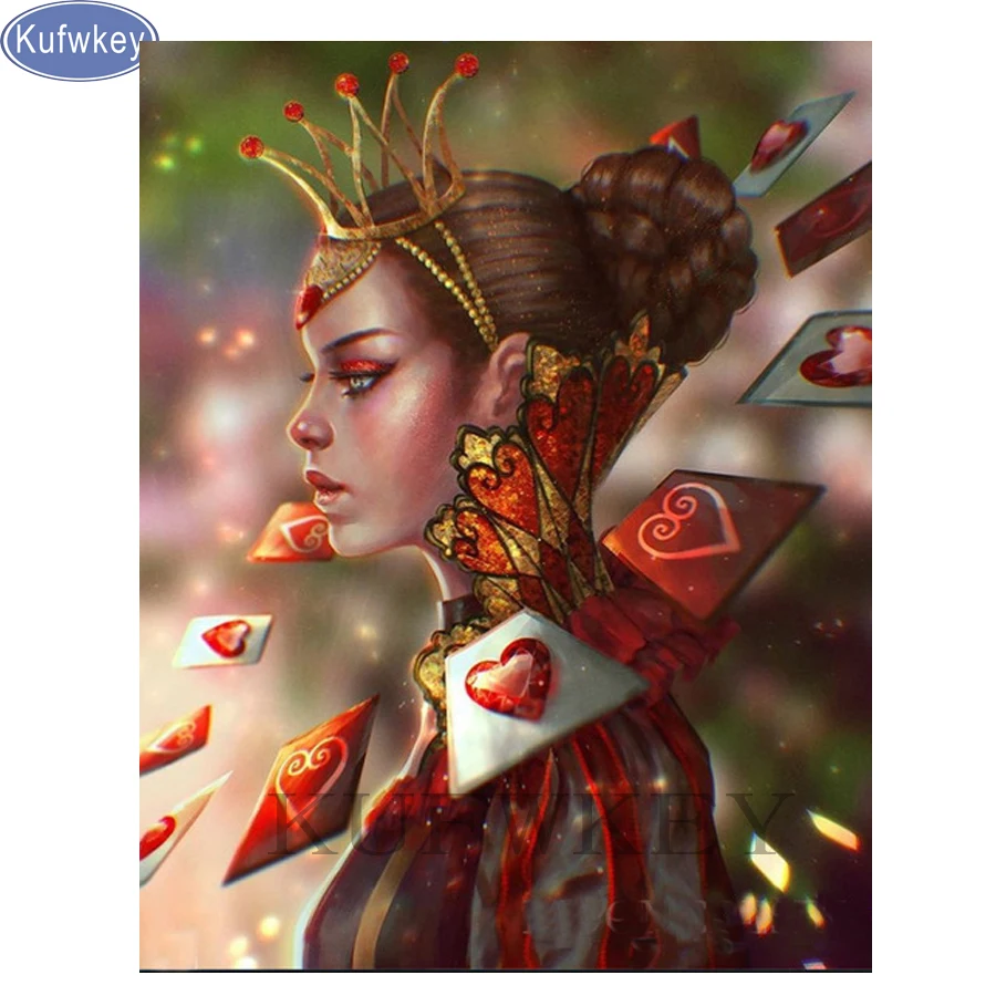 

newest Diamond Painting Cross Stitch 3D Diamond Mosaic full square girl fairy 5D DIY Diamond Embroidery cartoon home decor Gift