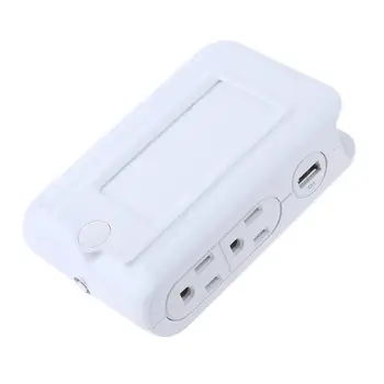 

LED USB Port 2.1A 3.1A Light Sensor Night Light Fast Charge for iPhone US