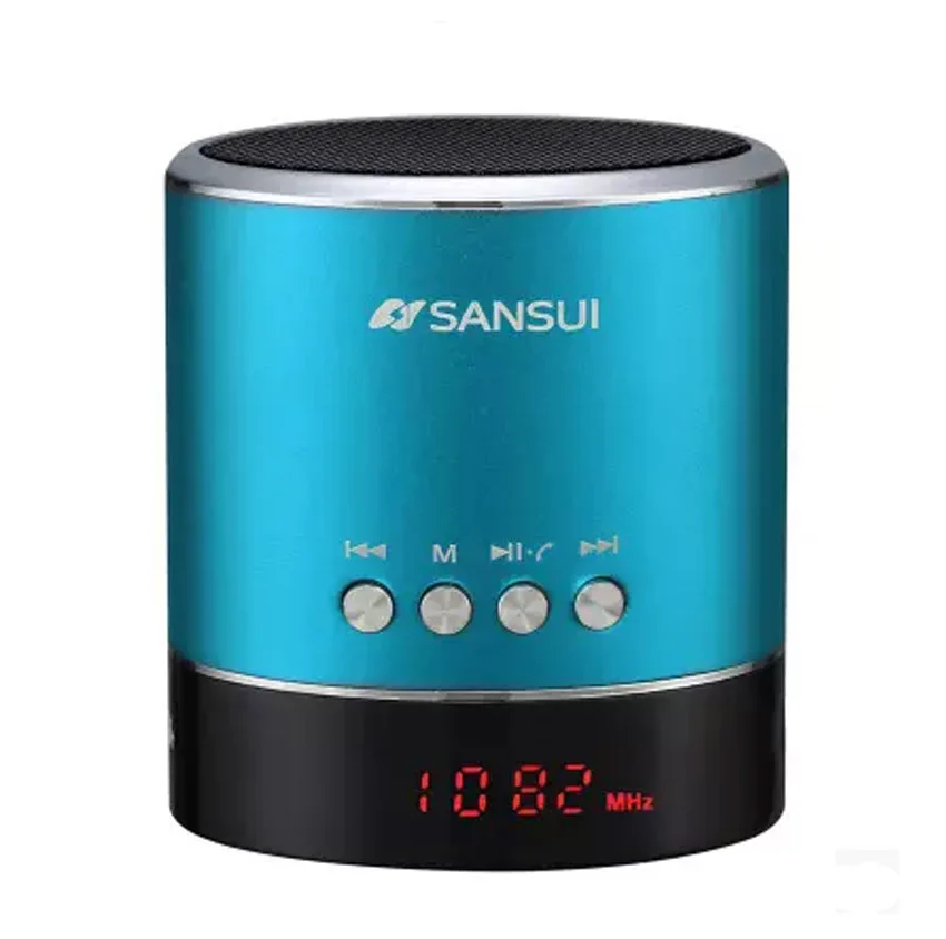 Sansui A38s Anti fall Bluetooth Speaker TF Aux USB FM Radio with Built in Mic Hands free