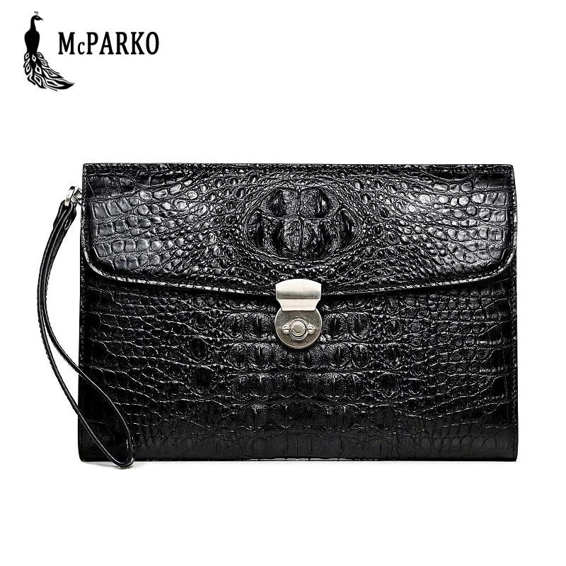 Luxury men's bag Genuine leather clutch bag men Real crocodile skin cltuch wallet Original alligator card holder wallet Black Luxury men's bag Genuine leather clutch bag men Real crocodile skin cltuch wallet Original alligator card holder wallet Black