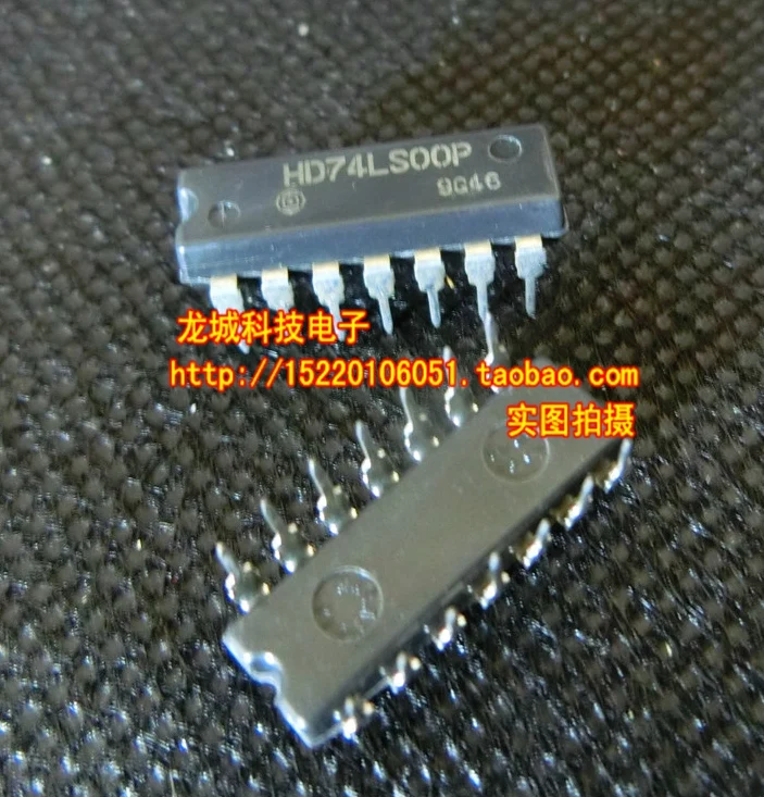 HD74LS00P или SN74LS00N Quad 2-вход NAND схема DIP-14  Электронные компоненты и | Интегральные схемы -32843302870