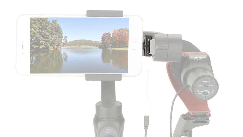 2 в 1 аудио адаптер для Zhiyun Smooth 4 Gimbal iPhone 7 8 X зарядный адаптер для lightning Jack для наушников DJI osmo mobile 2