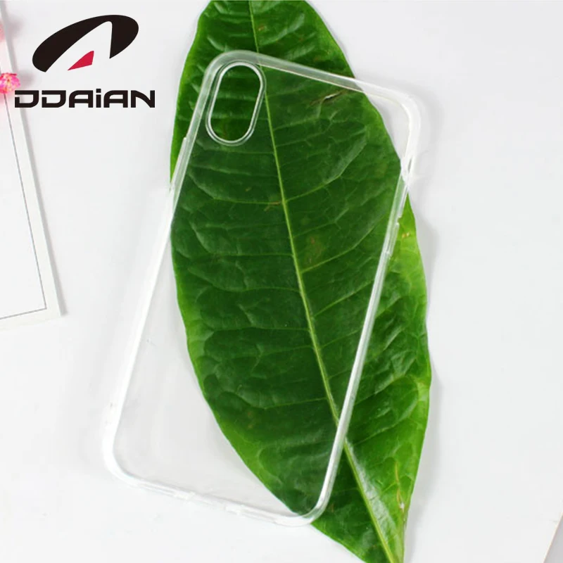 

Ddaian for iPhon X Case Transparent Protective Phone Case Anti-knock Waterproof Ultra Thin Shell for iPhone X