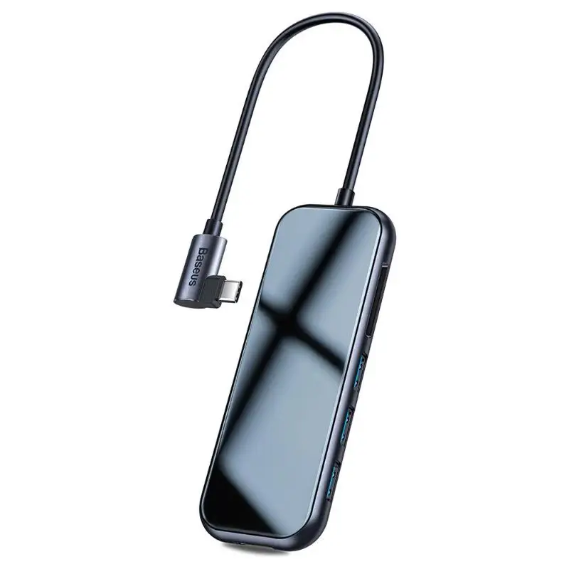 

Baseus Wireless Charging Dock Adapter Splitter TF Card Reader Dock PD Charging Type-C 3.0 USB HUB 3 USB3.0 4K For Laptop Desktop