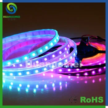 Полноцветная светодиодная лента Drive IC chip ws2812/2811 5050 SMD 60 пикс./м 300 светодиодов 5 м