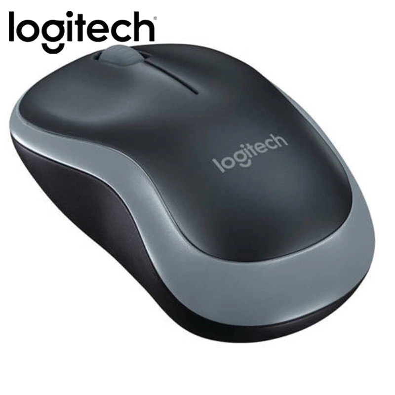 Оригинальная беспроводная мышь logitech M185 симметричный дизайн DPI офисный компьютер USB нано приемник для Windows Mac OS Linux