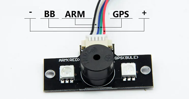 

Led Highlight Expansion Board for APM ARM GPS LED Light Lamp Status Display for rc parts