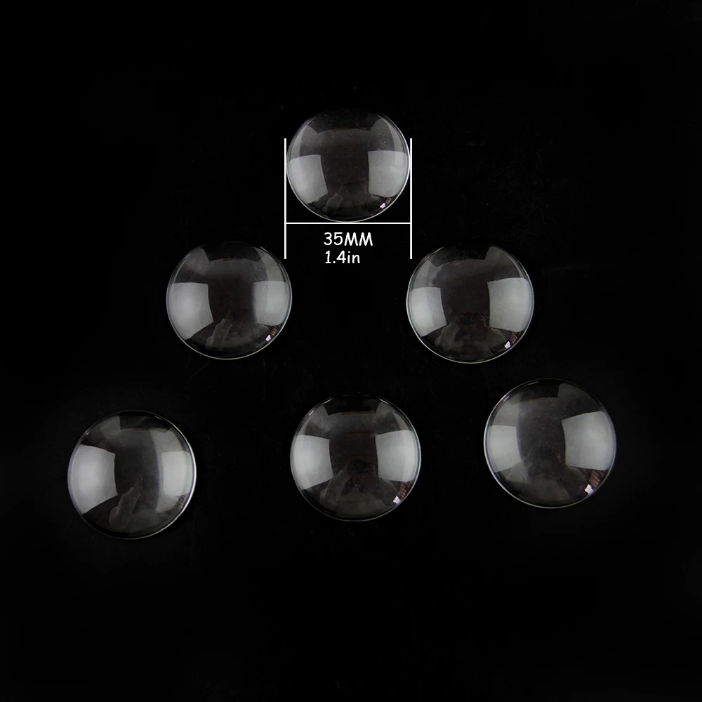 

35mm 10PCS The Crystal Ball Patch For Home Desktop Ornament Magic Hot Sales