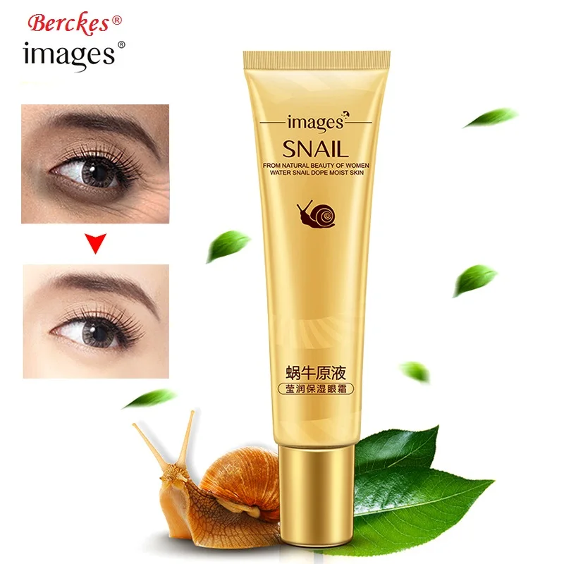 

2018 new Image Snail Eye Essence Beauty Eye Care Eye Cream Collided Anti Aging Against Wrinkles Remove Dark Circle