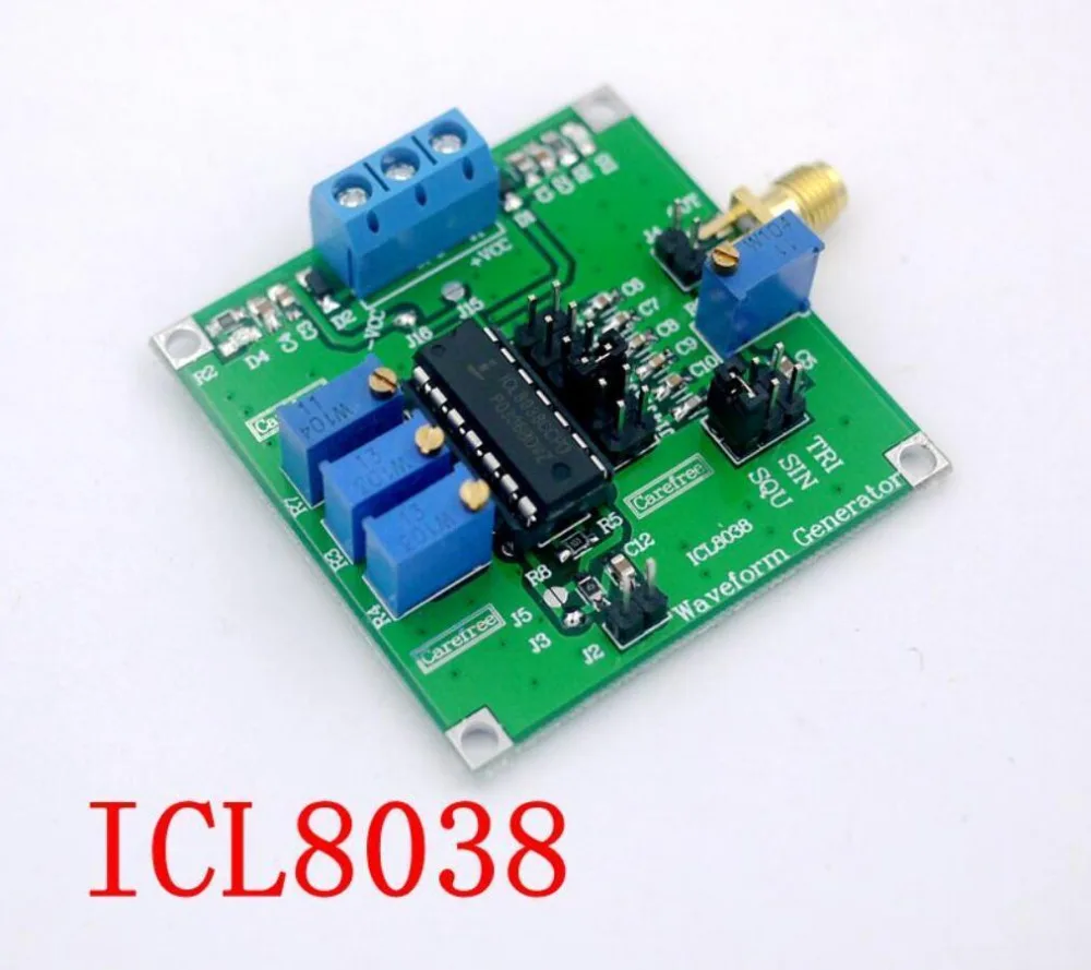 ICL8038 низкочастотный синусоидальный квадратный треугольный генератор сигналов