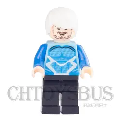 Одна распродажа Quicksilver Pietro Marvel Super Heroes Мстители миньфиг собрать Строительные блоки Кирпич детская игрушка подарок