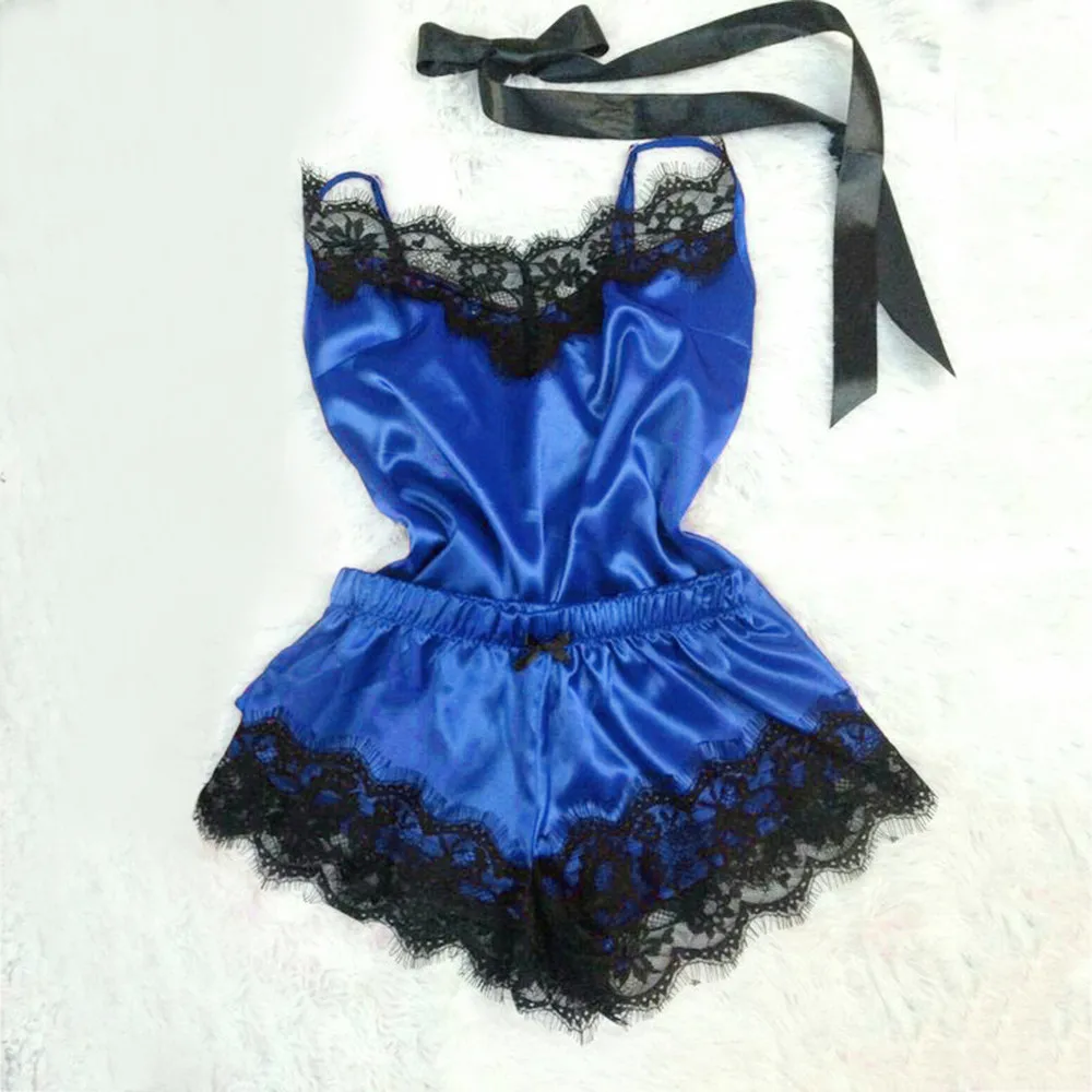 Womail 2018 женское нижнее белье Babydoll ночная рубашка комплект нижнего белья модные