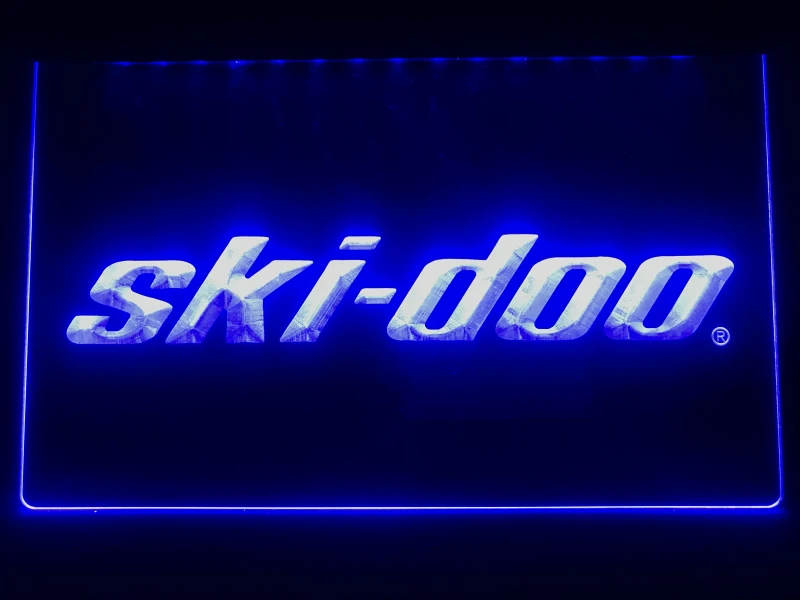 

D155 ski doo Snowmobiles Display NEW LED Neon Light Sign