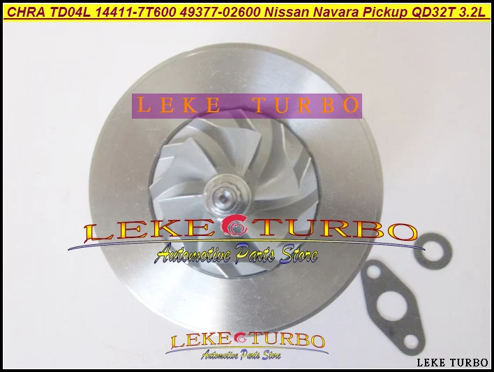 Турбокартридж сердечник CHRA TD04L 14411-7T600 49377-02600 49377 02600 для Nissan Navara пикап D22 TD27 NS25 QD32 QD32T
