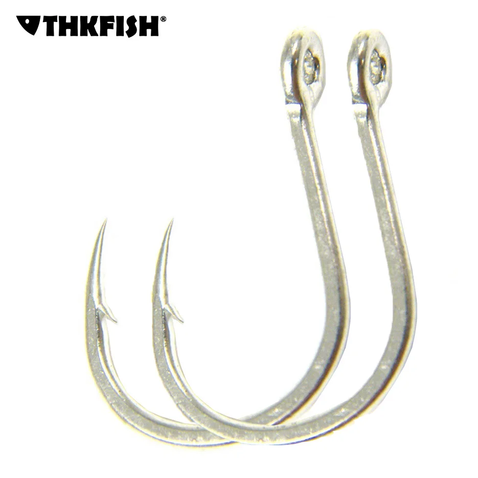 4Pcs 9985 9/0 131.5kg Jigging Sea Fishing Hooks Saltwater Crank Hook