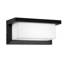 DONWEI Открытый водонепроницаемый 10 Вт 20LED настенный светильник простой стиль квадратный алюминиевый внутренний коридор прохода садовый светильник AC110V 220V