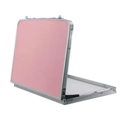 Picnic Simple mesa plegable Durable Portable aleación de aluminio barbacoa Mesa parque de senderismo Camping viajes al aire libre Ultra-ligero escritorio LY143