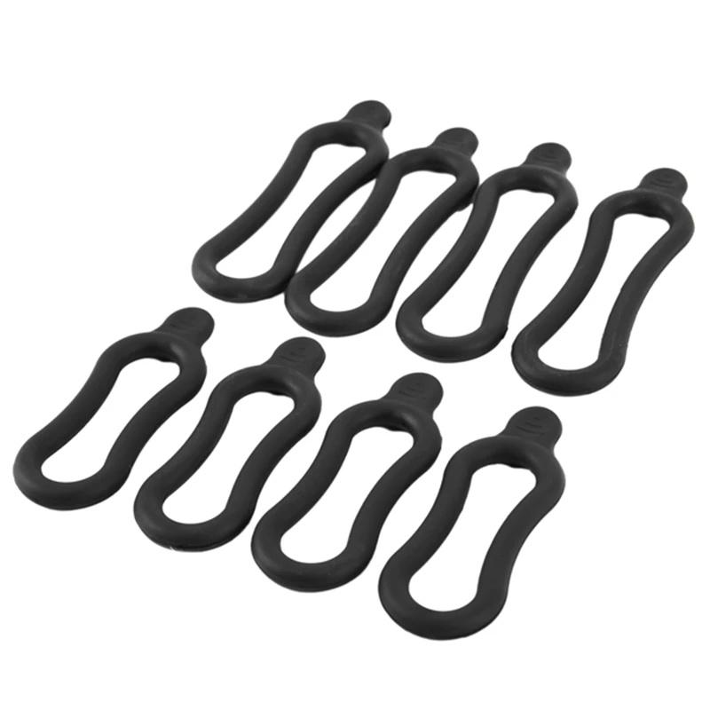 Cheap 4 pcs Rubber PVC Black Ring For T6 LED Headlight On Bicycle Install 5