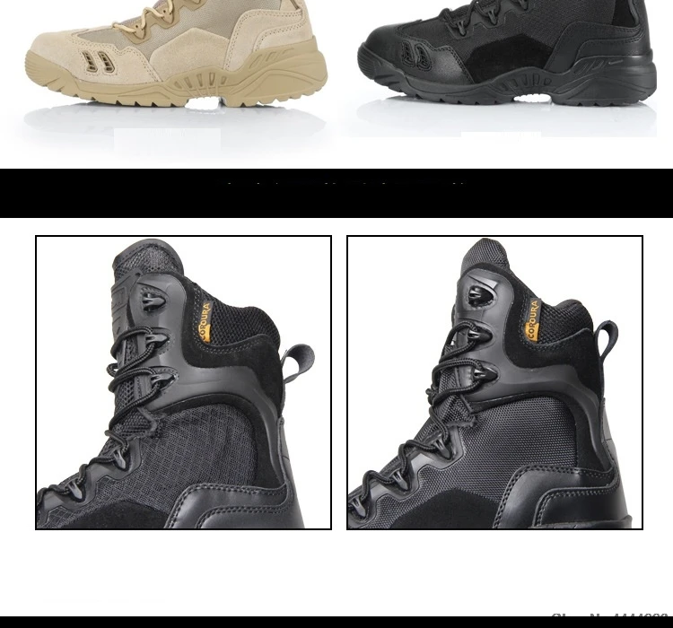 Профессиональные мужские уличные ботинки для горного туризма; мужские армейские ботинки до лодыжки; военные тактические ботинки; мужские Нескользящие кроссовки для альпинизма; AA60629