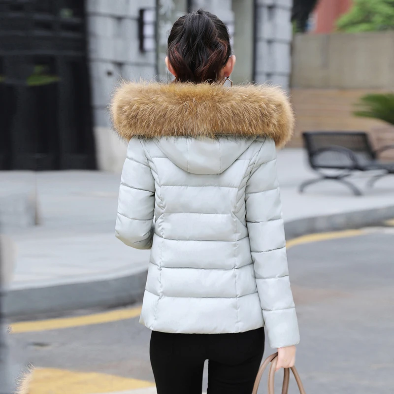 With Fur Hooded Women Winter Jacket Hooded Slim Womens Basic Jackets Outwear Female Coat Coats Chaqueta Mujer Invierno With Fur Hooded Women Winter Jacket Hooded Slim Womens Basic Jackets Outwear Female Coat Coats Chaqueta Mujer Invierno