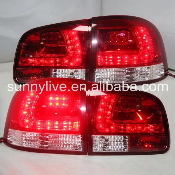 Для VW Touareg светодиодный задний светильник 2003-2009 красный белый SN