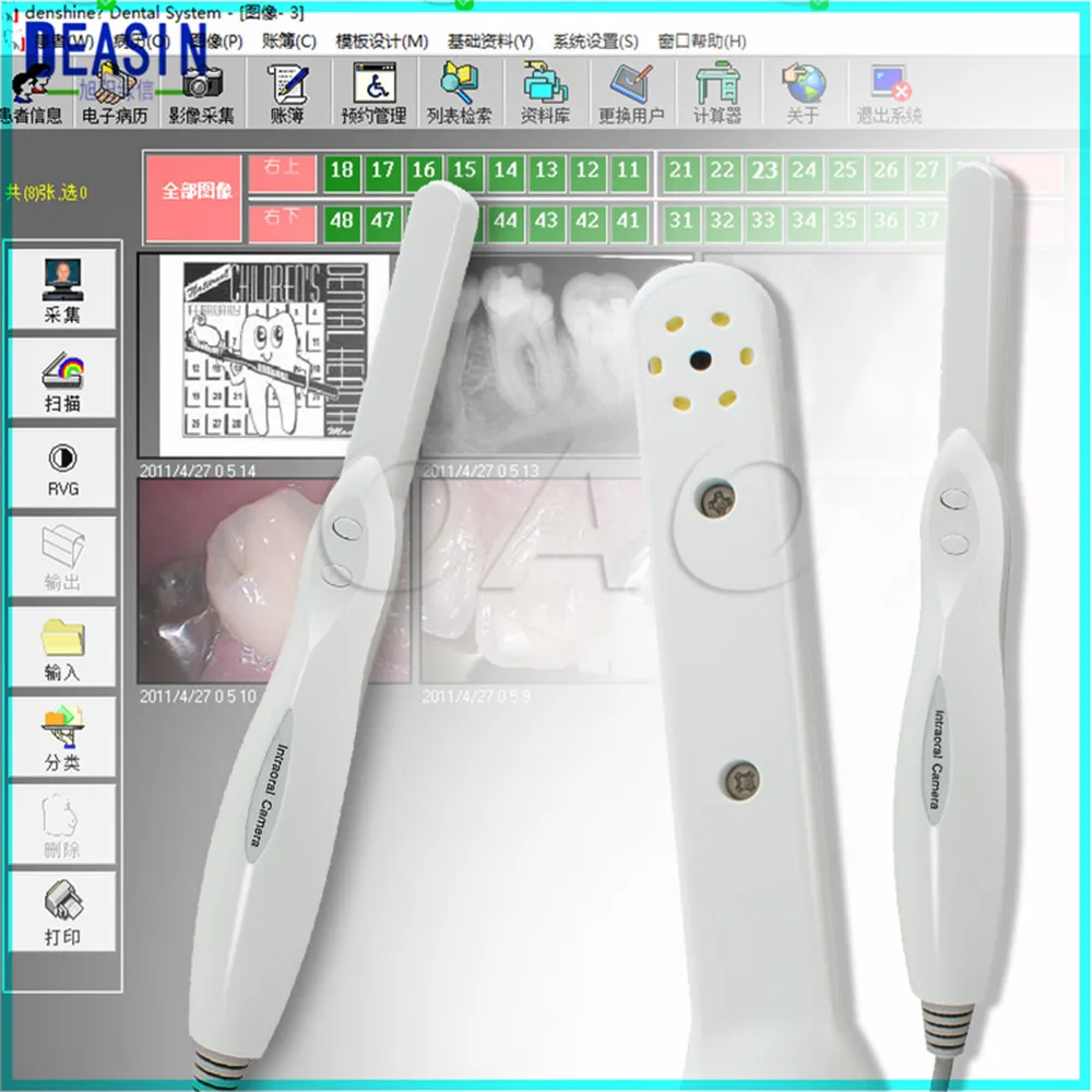  6 mega pixels Dental Intra oral intraoral CAMERA with Software Best Cam 6 LED 1/4 CMOS - 32907009562