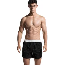 Шорты для плавания мужские s бордшорты купальники сетчатая юбка сексуальные купальные шорты для мужчин быстросохнущие шорты для серфинга De Bain