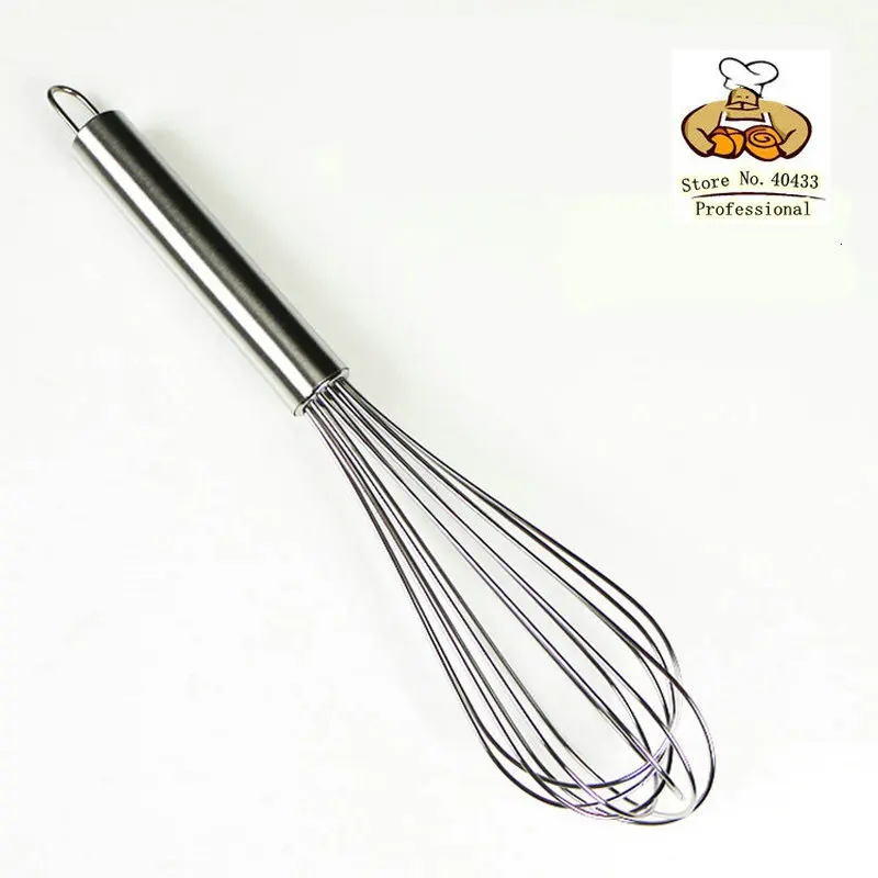 Kitchen Tools Stainless Steel Egg Beater Balloon Whisk Milk Cream Butter Whisk Mixer Stiring Blender Tool