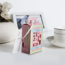 candy box bag chocolate paper gift package for Birthday Wedding Party favor Decor supplies DIY baby shower journey design