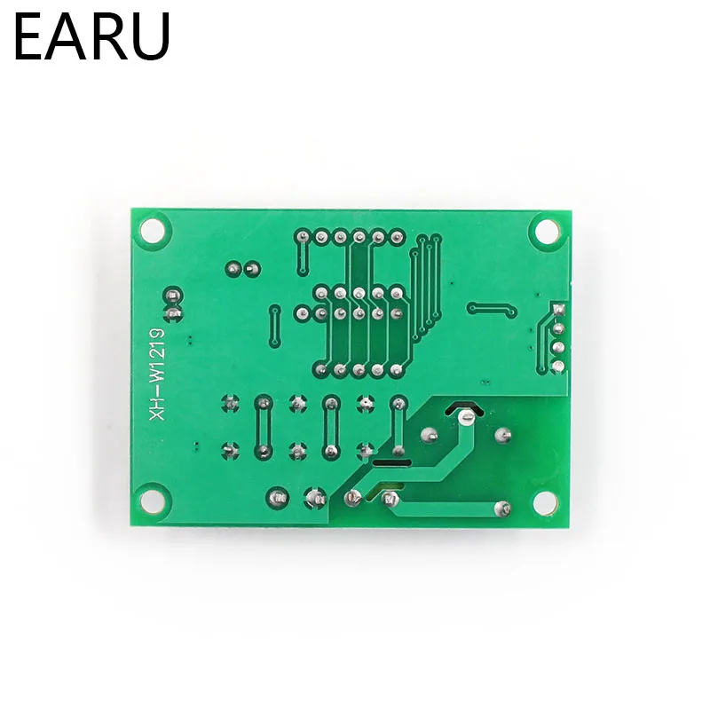 XH-W1219 W1219 DC12V двойной светодиодный цифровой дисплей термостат контроль температуры Лер регулятор переключатель реле управления NTC модуль датчика