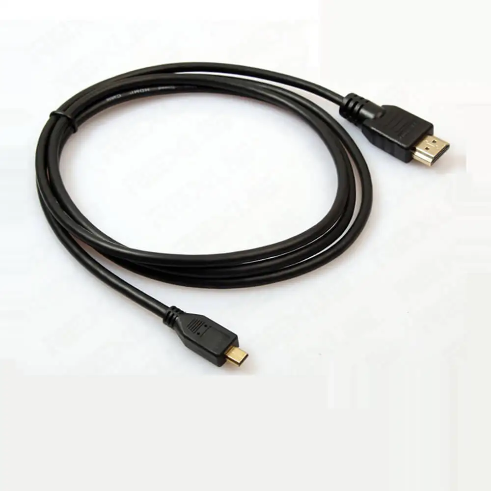High Speed Micro HDMI (Type D) to HDMI (Type A) Male to Male HDMI Cable MM Converter Cord For GoPro Hero 654 Xiaoyi 4K SJcam (2)