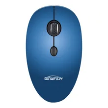 VOBERRY мода простой ручной 2,4 г перезаряжаемые мини беспроводной 3 кнопки оптический mute мышь для портативных ПК игры и офиса