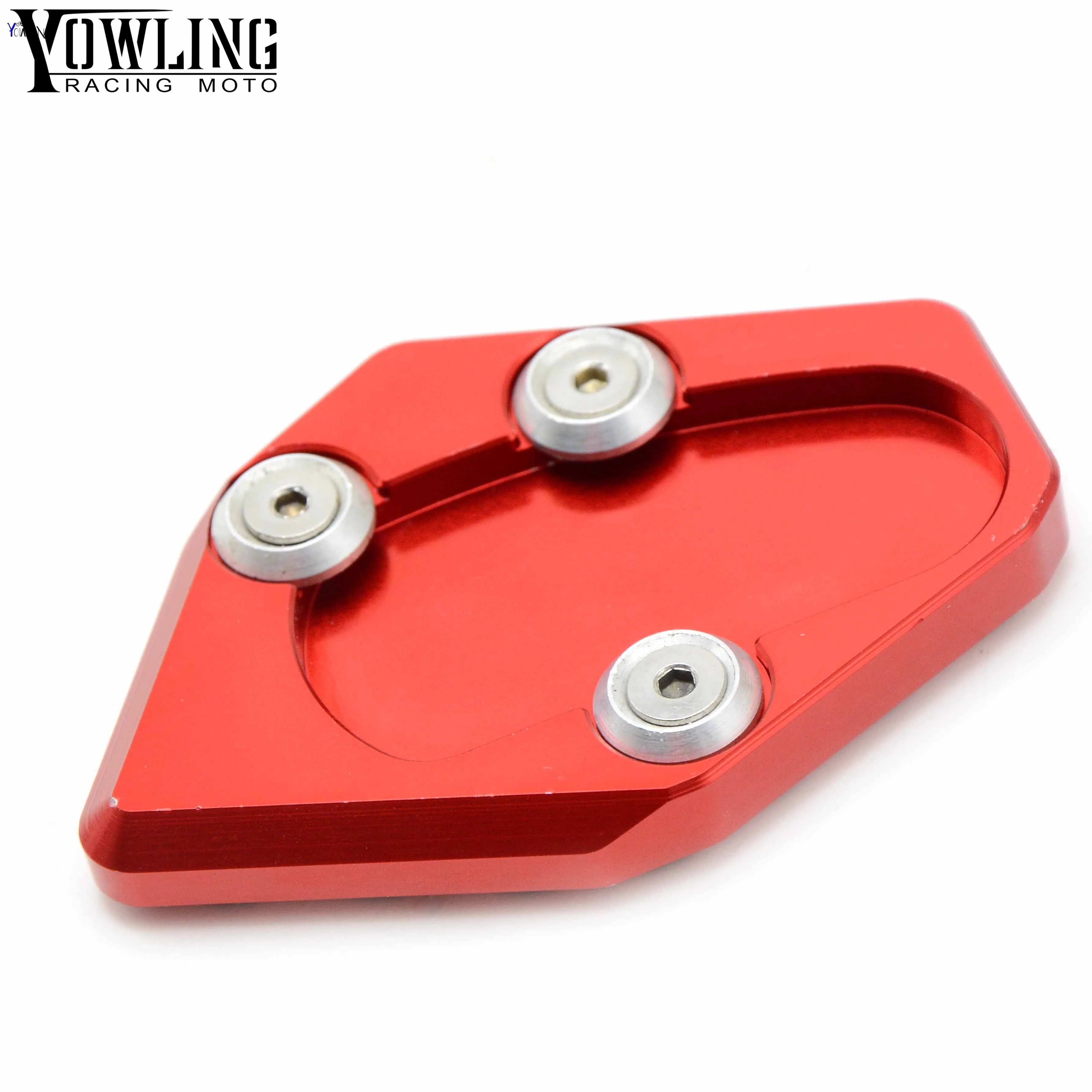 

MotorcycleTmax 530 accessories Kickstand Multicolor CNC Aluminum Side Stand Plate Enlarge For Yamaha XP 530 Tmax 530 2015-2016