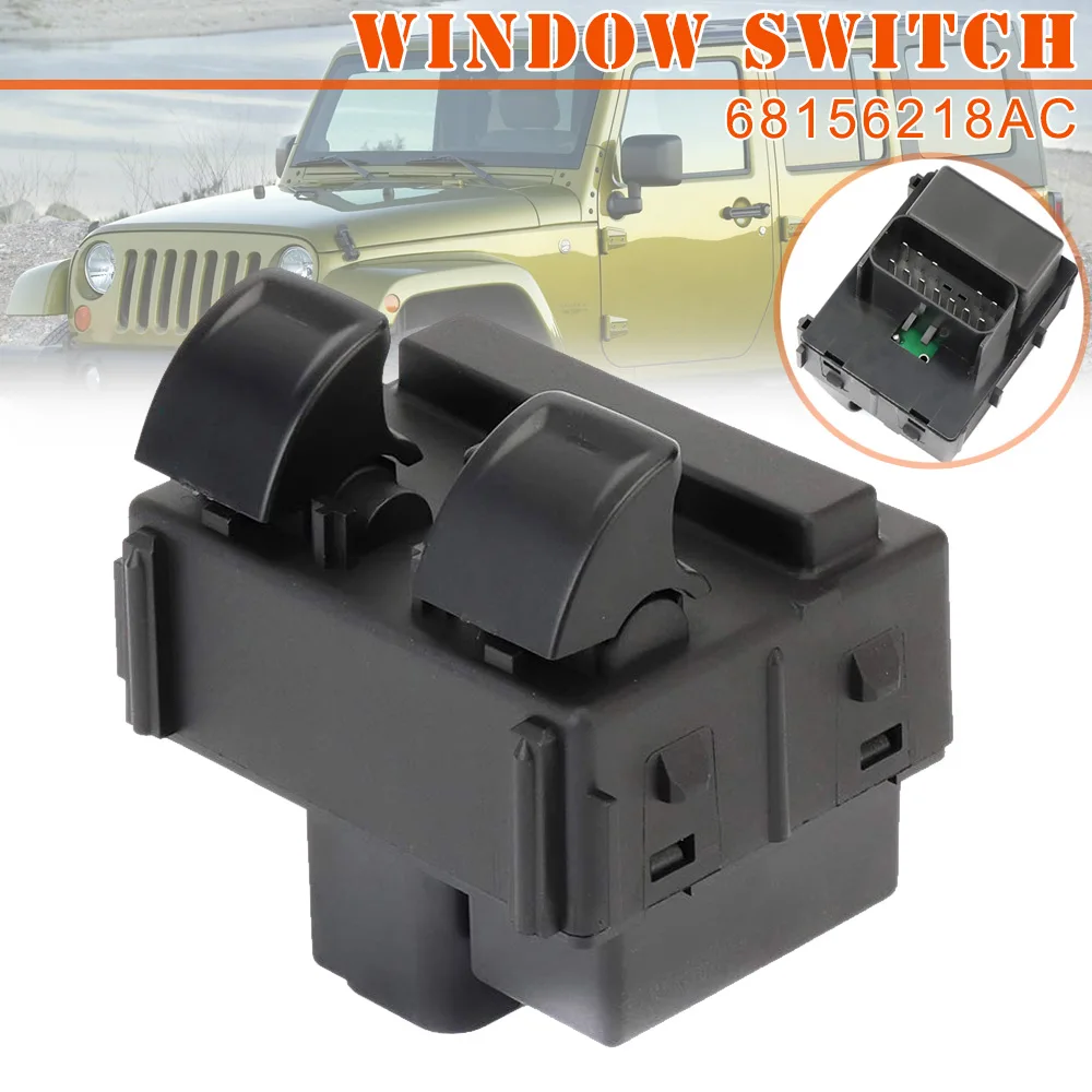 

2018 1 Pcs Power Window Switch 68156218AC Replacement Accessories for Jeep Wrangler CSL88