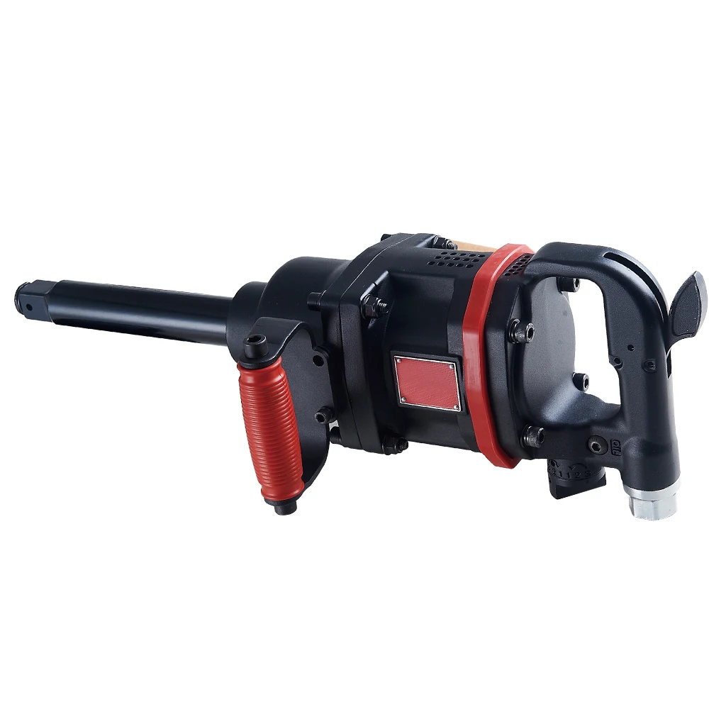 

SAT1896 Pneumatic Wrench Twin Hammer Structure Heavy Duty 1" Pneumatic Wrench Air Impact Wrench Air Tools