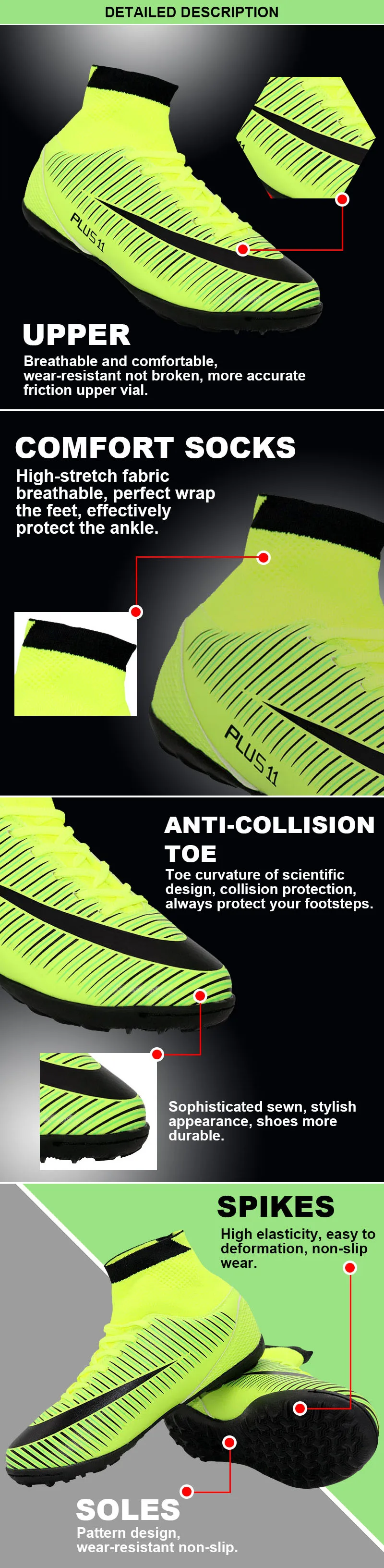 football shoes 18
