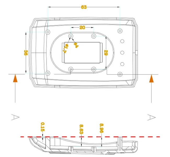 szomk plastic enclosure for electronics plastic case instrument enclosure project box junction box plastic housing access housing door entrance system control box sensor  (10).jpg